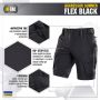 M-Tac шорты Aggressor Summer Flex Black