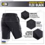 M-Tac шорты Aggressor Summer Flex Black