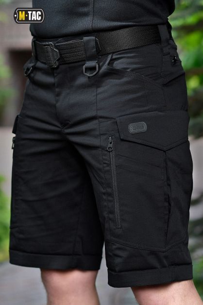 M-Tac шорты Conquistador Flex Black