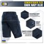 M-Tac шорты Conquistador Flex Dark Navy Blue