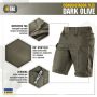 M-Tac шорты Conquistador Flex Dark Olive