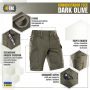 M-Tac шорты Conquistador Flex Dark Olive