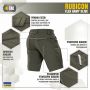 M-Tac шорты Rubicon Flex Army Olive