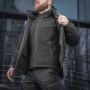 M-Tac куртка Soft Shell с подстежкой Black