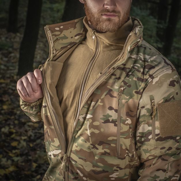 M-Tac куртка Soft Shell с подстежкой MC