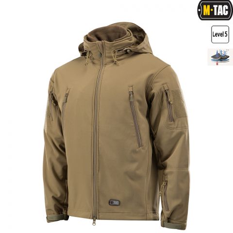 M-Tac куртка Soft Shell с подстежкой Tan