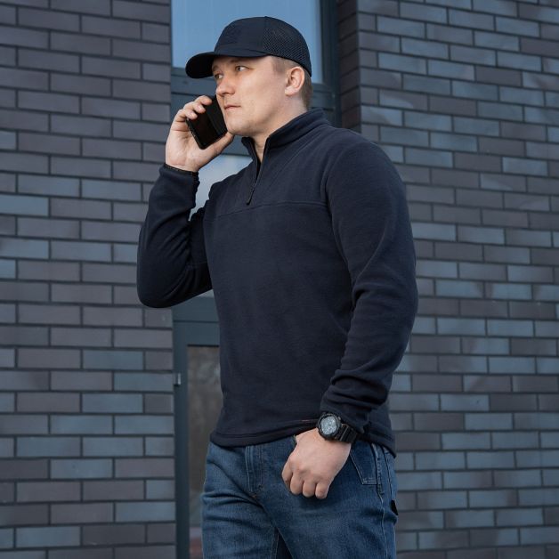 M-Tac кофта Delta Polartec Dark Navy Blue
