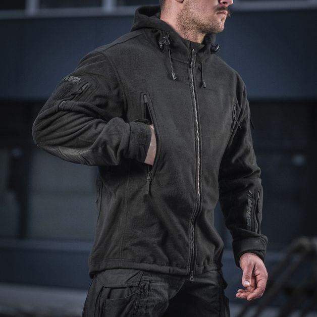 M-Tac куртка флісова Windblock Division Gen.II Black