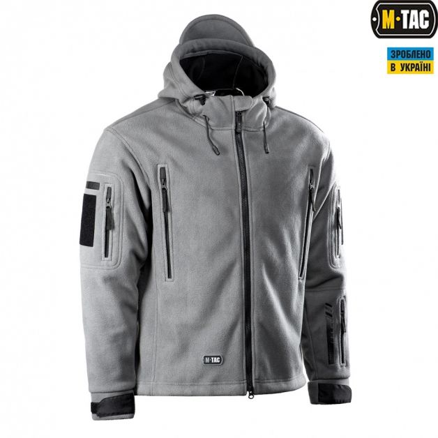 M-Tac куртка флисовая Windblock Division Gen.2 Grey