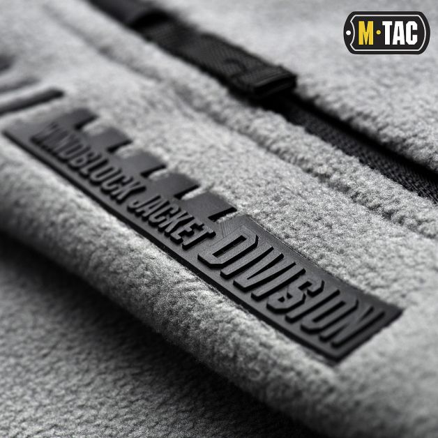 M-Tac куртка флисовая Windblock Division Gen.2 Grey