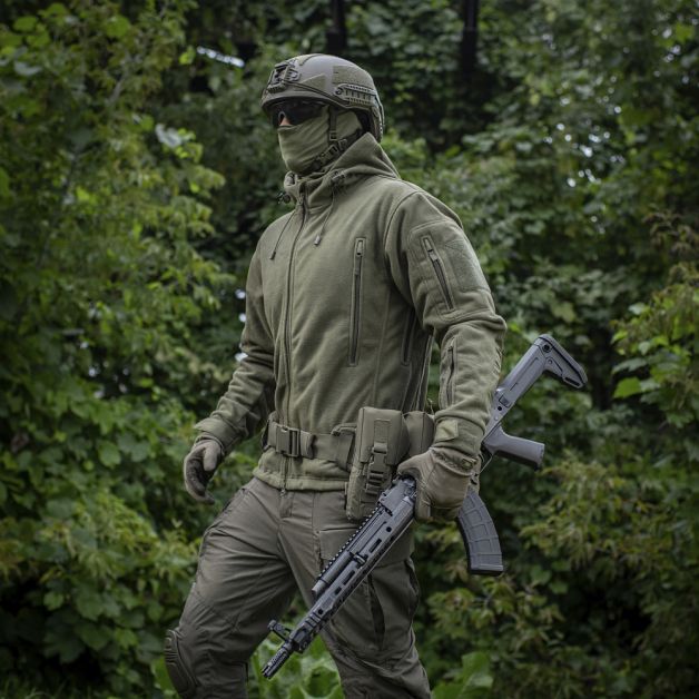 M-Tac куртка флисовая Windblock Division Gen.II Army Olive