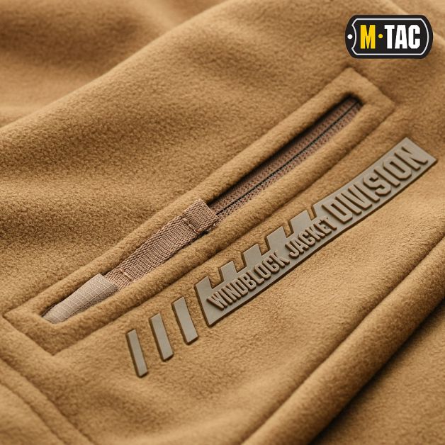 M-Tac куртка флисовая Windblock Division Gen.II Dark Coyote