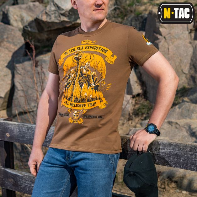 M-Tac футболка Black Sea Expedition Coyote Brown