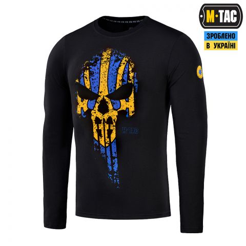 M-Tac футболка Месник длинный рукав Black/Yellow/Blue