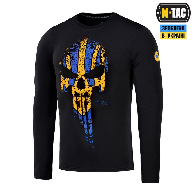 M-Tac футболка Месник длинный рукав Black/Yellow/Blue