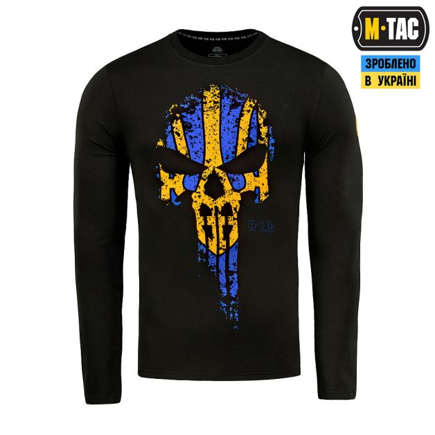 M-Tac футболка Месник длинный рукав Black/Yellow/Blue
