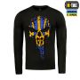 M-Tac футболка Месник длинный рукав Black/Yellow/Blue