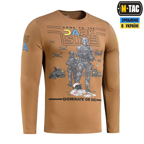 M-Tac футболка UA Side длинный рукав Coyote Brown