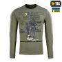 M-Tac футболка UA Side длинный рукав Light Olive