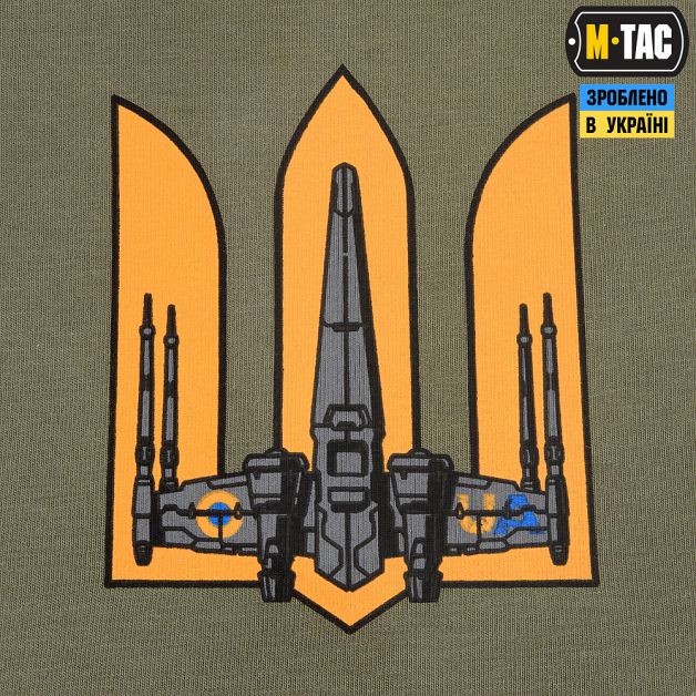 M-Tac футболка UA Side длинный рукав Light Olive