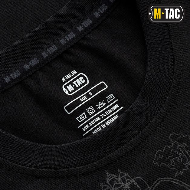 M-Tac футболка Земля Козаків Black