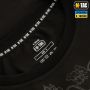 M-Tac футболка Земля Козаків длинный рукав Black