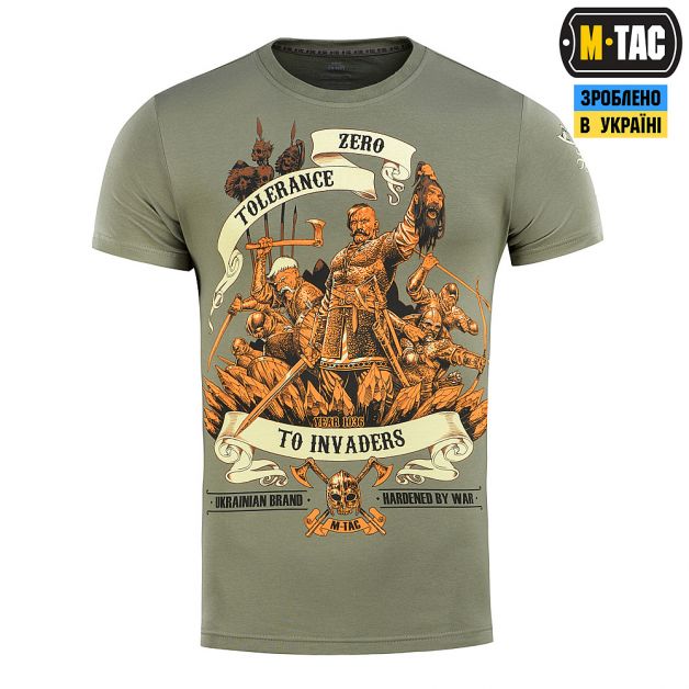 M-Tac футболка Zero Tolerance Light Olive