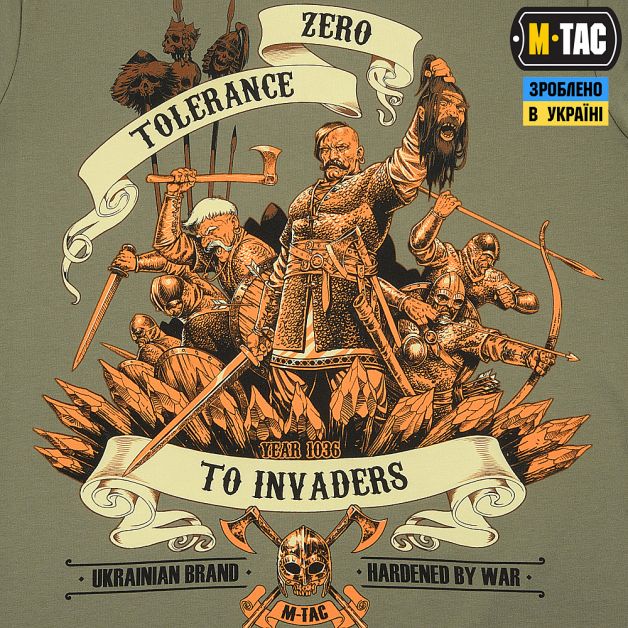 M-Tac футболка Zero Tolerance Light Olive