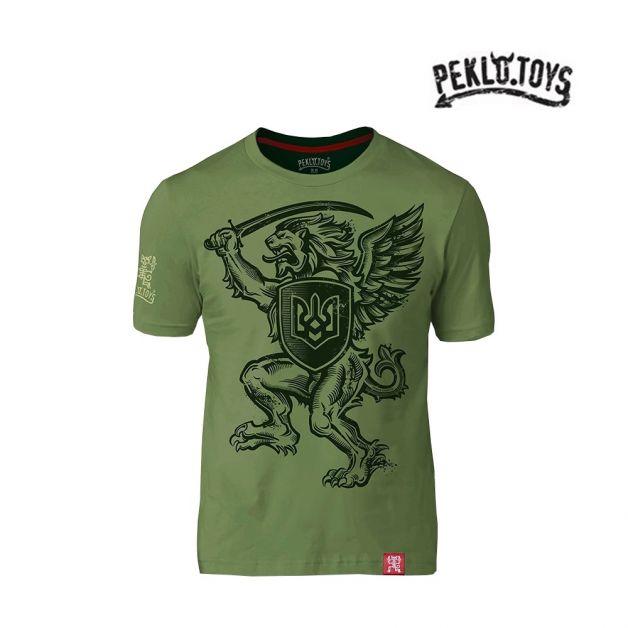 PEKLO.TOYS футболка Грифон 2020 Olive