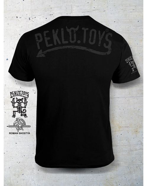 PEKLO.TOYS футболка Робот Black