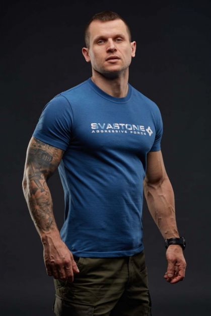 SvaStone футболка Molon Labe Navy