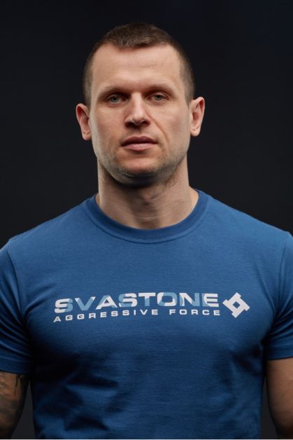 SvaStone футболка Molon Labe Navy