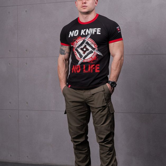 SvaStone футболка No Knife - No Life Sport Edition