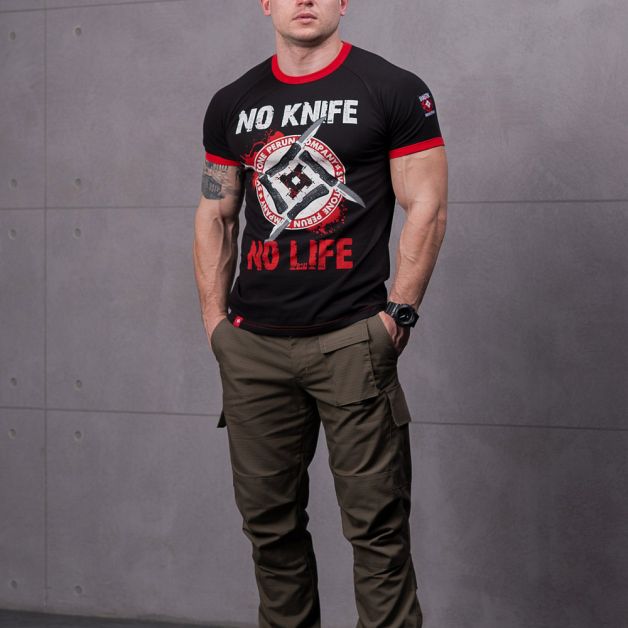 SvaStone футболка No Knife - No Life Sport Edition