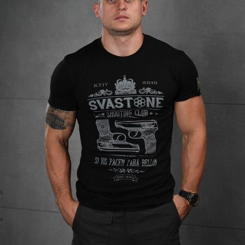 SvaStone футболка Para Bellum черная