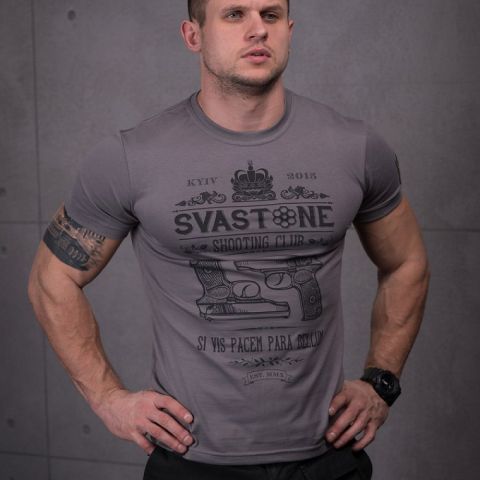 SvaStone футболка Para Bellum серая