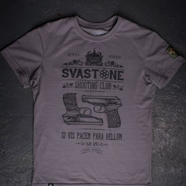 SvaStone футболка Para Bellum серая