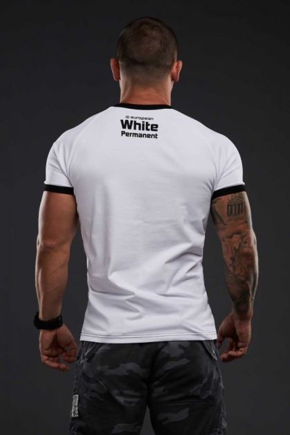 SvaStone футболка White Permanent белая
