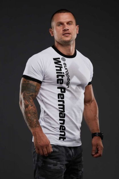 SvaStone футболка White Permanent белая