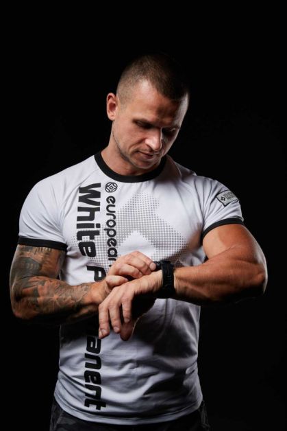 SvaStone футболка White Permanent белая