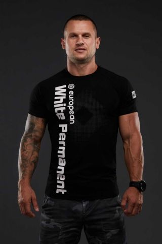 SvaStone футболка White Permanent черная
