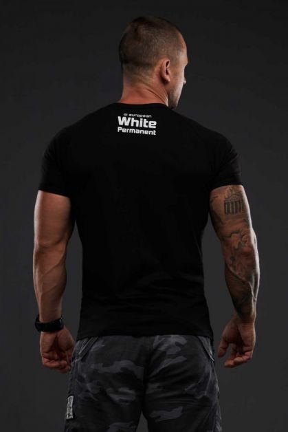 SvaStone футболка White Permanent черная