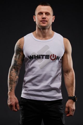 SvaStone майка White On