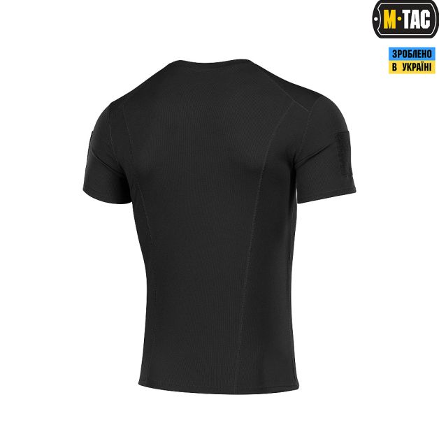 M-Tac футболка потовідвідна Athletic Velcro Black