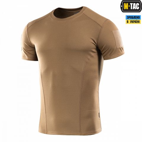 M-Tac футболка потоотводящая Athletic Velcro Coyote Brown