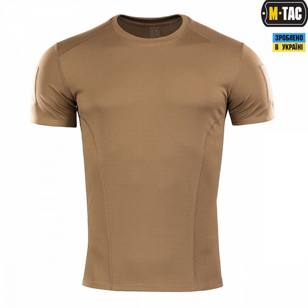 M-Tac футболка потоотводящая Athletic Velcro Coyote Brown