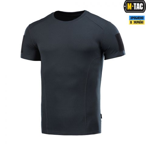 M-Tac футболка потоотводящая Athletic Velcro Dark Navy Blue