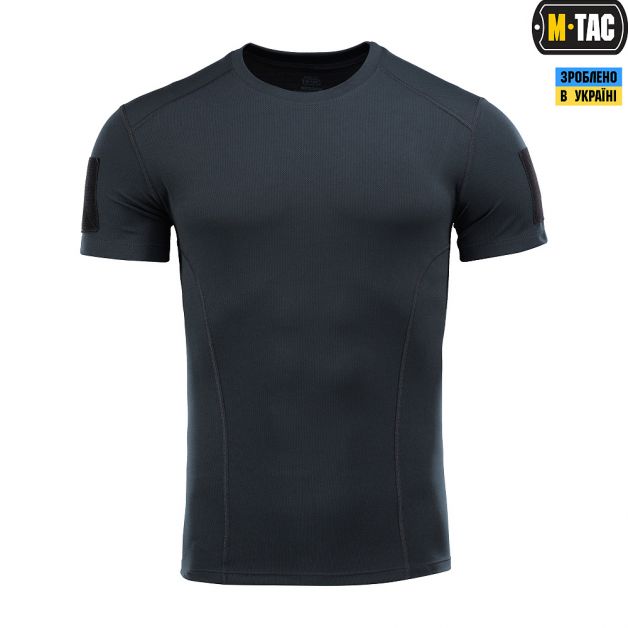 M-Tac футболка потоотводящая Athletic Velcro Dark Navy Blue