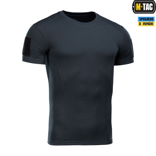 M-Tac футболка потоотводящая Athletic Velcro Dark Navy Blue