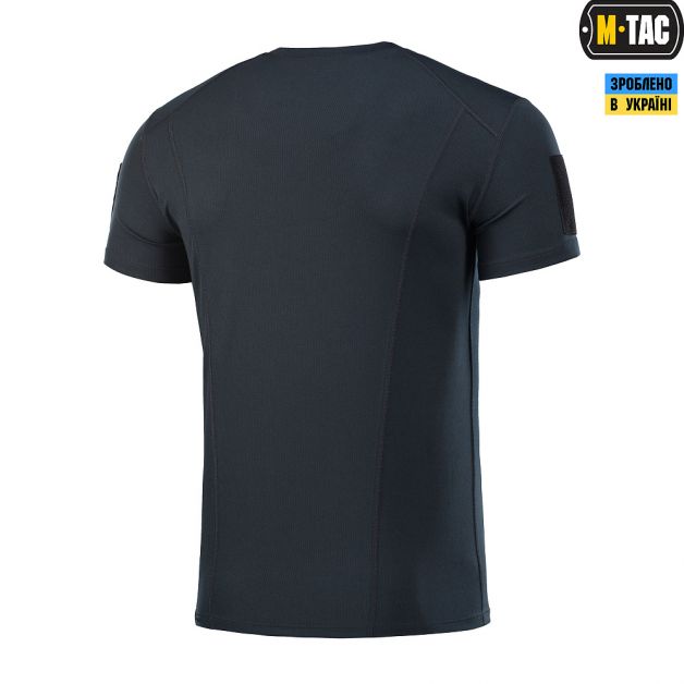 M-Tac футболка потоотводящая Athletic Velcro Dark Navy Blue